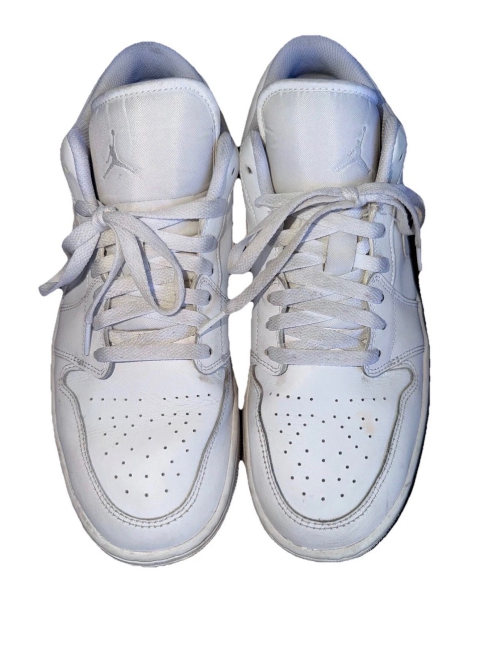 Rare Nike Air Jordan 1 Retro Phat Low White Ostrich 338145 111 size 12